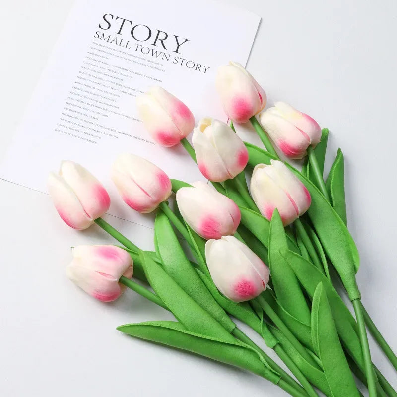 Silicone Artificial Tulip