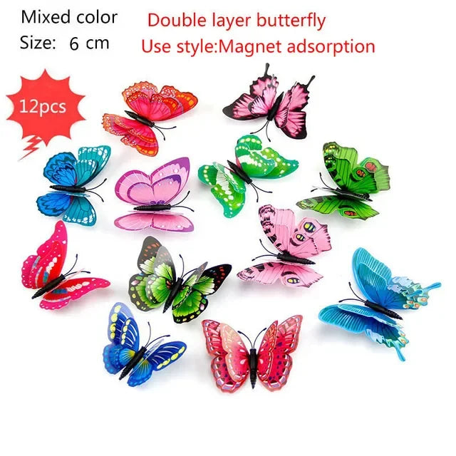 Multicolor Butterflies Wall Sticker