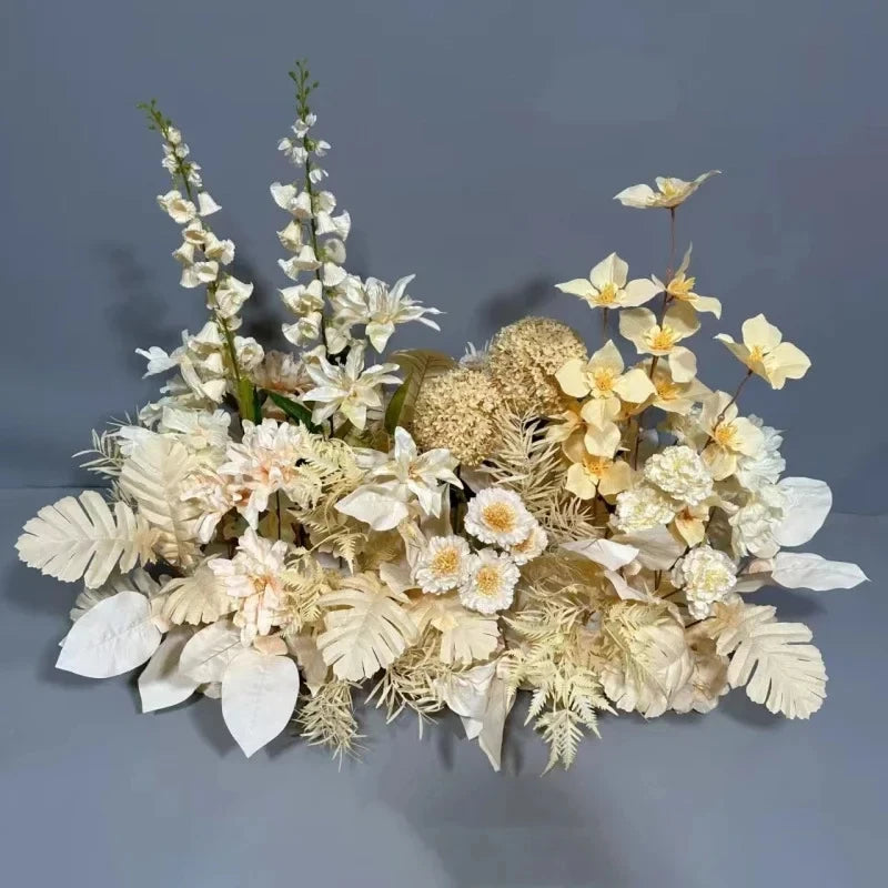 Artificial Rose Hydrangea Greenery Floral