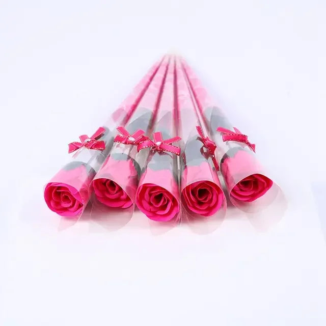 10PCS Single Stem Rose