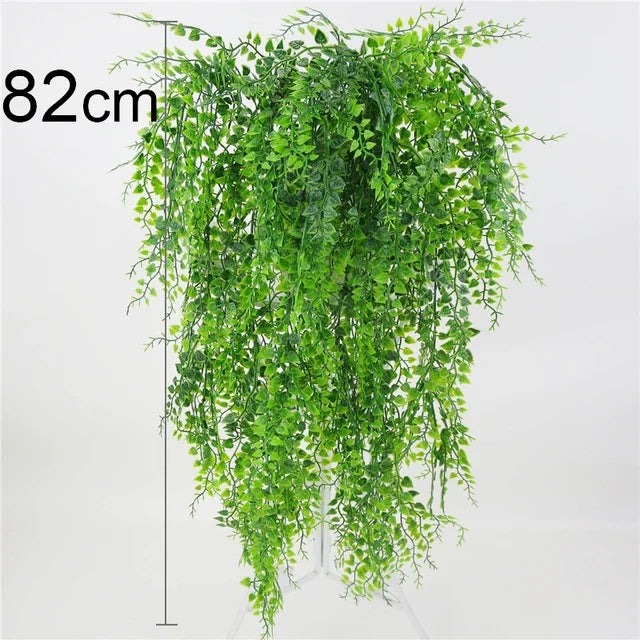 Artificial Hanging Willow Rattan Wall Decoration