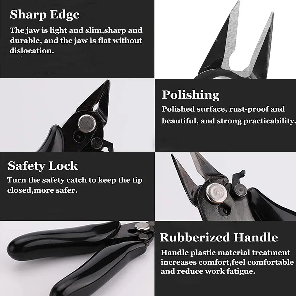 Mini Wire Flush Cutter 3.5 Inch