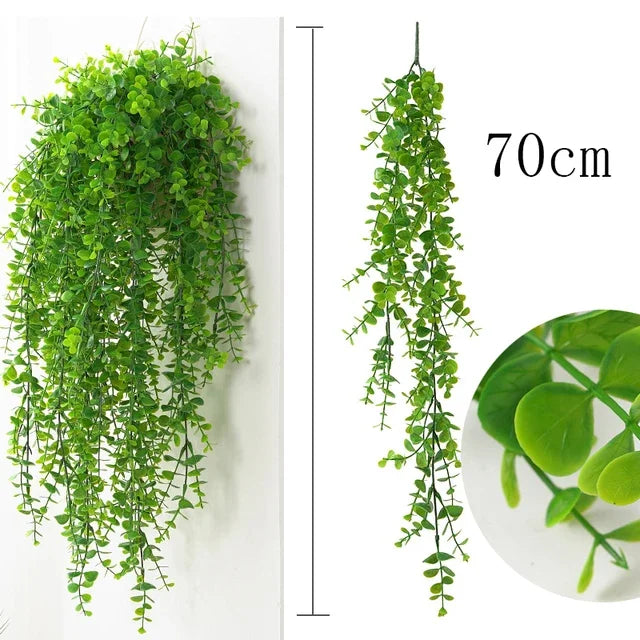 Artificial Hanging Willow Rattan Wall Decoration