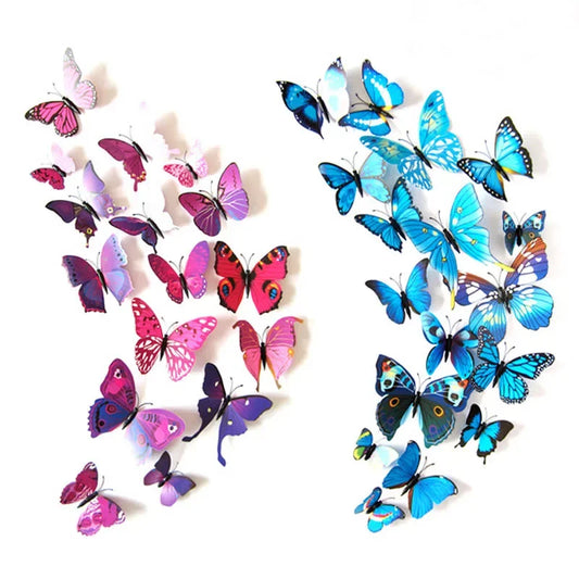 Multicolor Butterflies Wall Sticker