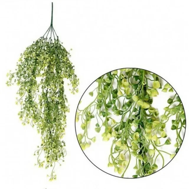 Artificial Hanging Willow Rattan Wall Decoration