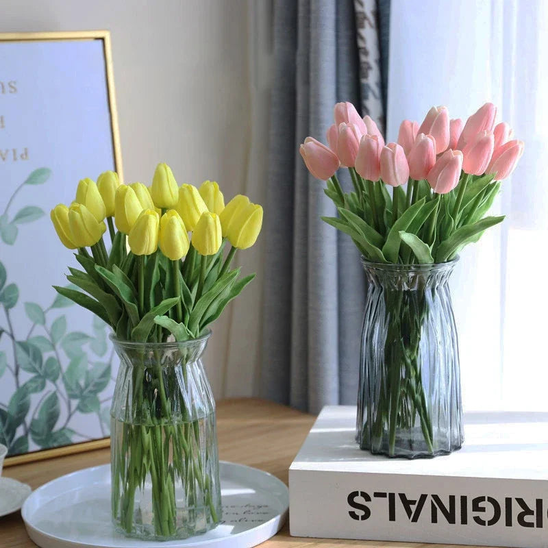 Silicone Artificial Tulip