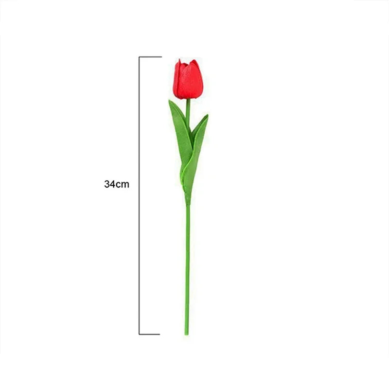 Silicone Artificial Tulip
