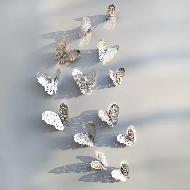 3D Butterfly Wall Decals