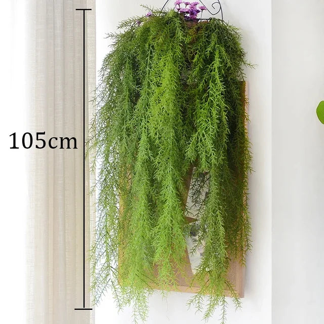 Artificial Hanging Willow Rattan Wall Decoration
