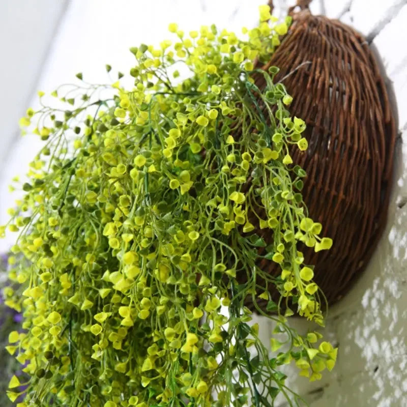Artificial Hanging Willow Rattan Wall Decoration