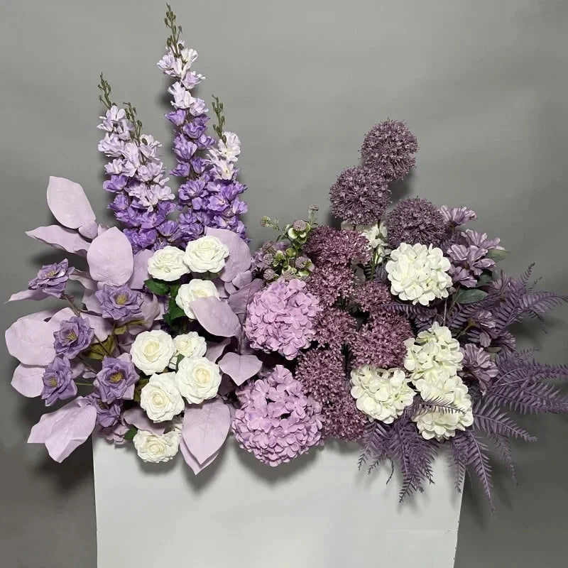 Artificial Rose Hydrangea Greenery Floral