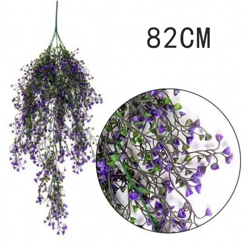 Artificial Hanging Willow Rattan Wall Decoration