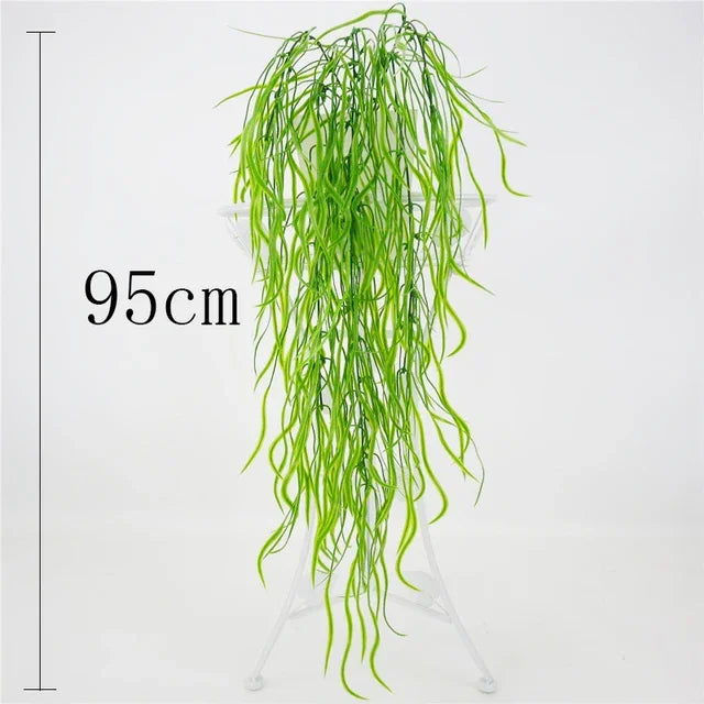 Artificial Hanging Willow Rattan Wall Decoration