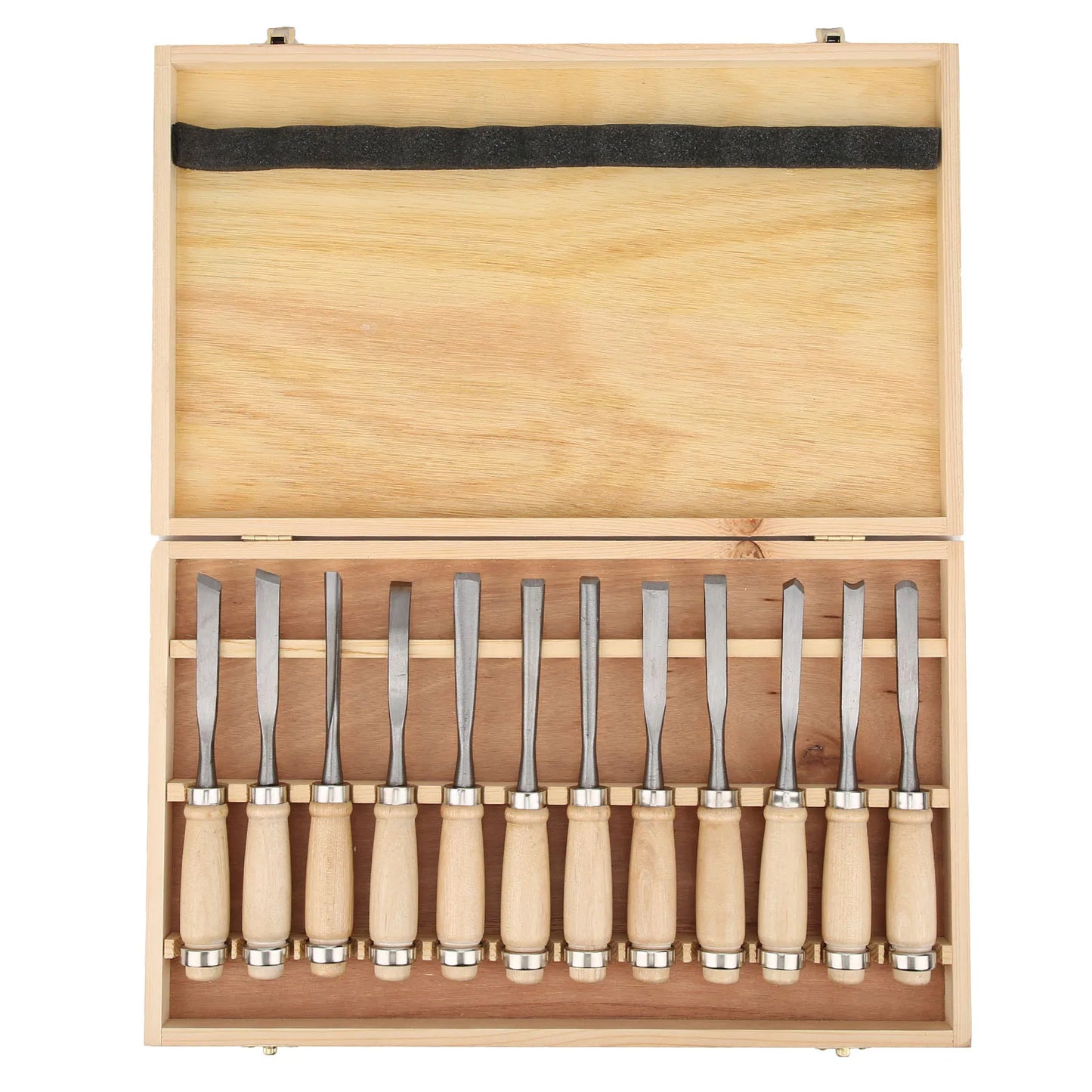 12Pcs Wood Carving Tools Set Engraving Knife Chisels Woodworking Cutter with Box Engraving Cutter Carving Knife Carving Chisels