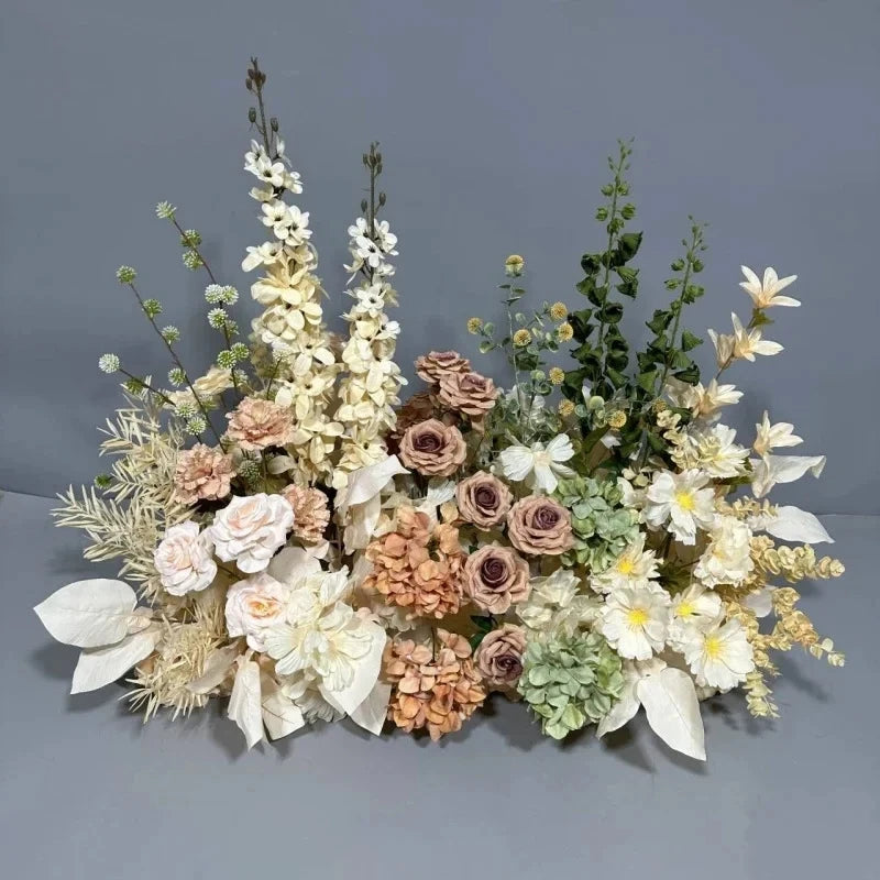 Artificial Rose Hydrangea Greenery Floral
