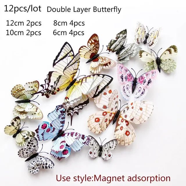 Multicolor Butterflies Wall Sticker