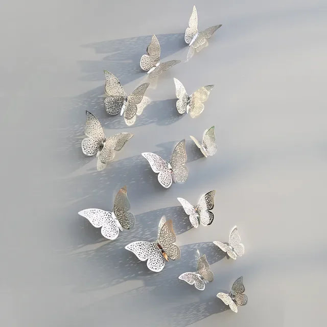 3D Butterfly Wall Decals