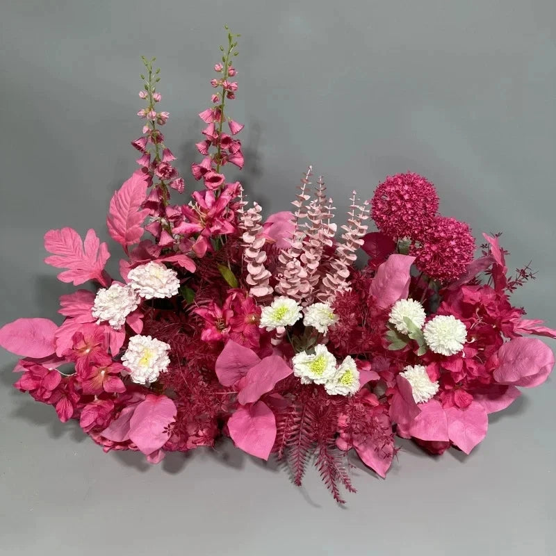 Artificial Rose Hydrangea Greenery Floral